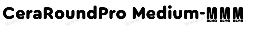 CeraRoundPro Medium字体转换
